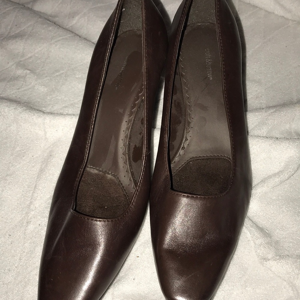 Brown heels